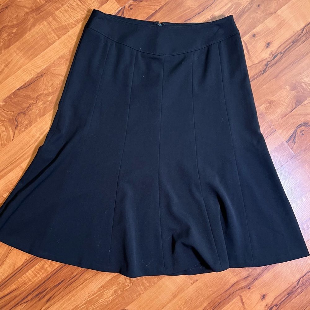Rafaella fit & flare midi skirt ▪️ black ▪️ excellent condition ▪️ size 4